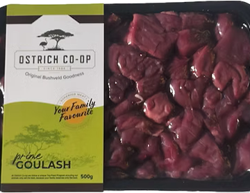Ostrich Goulash (1kg)