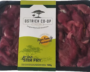 Ostrich Stir Fry (1kg)