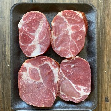 Pork Smoked Neck Steaks (1kg)